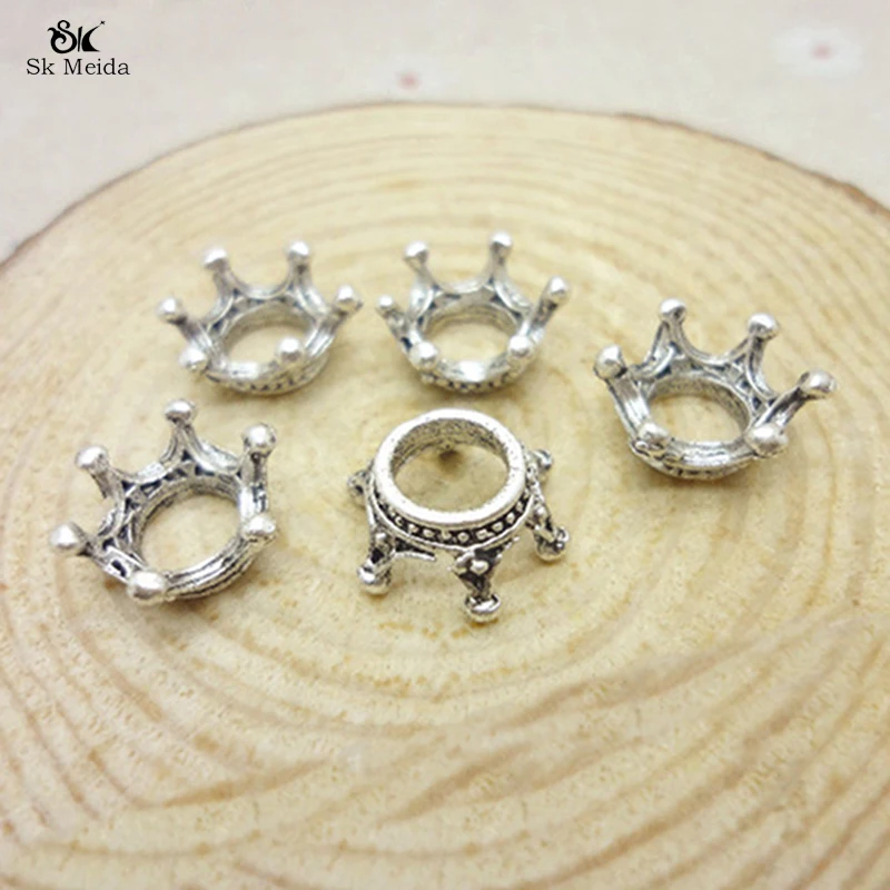 2017 100 шт. 14 мм корона ювелирные изделия из металлического сплава фотоэлемент для