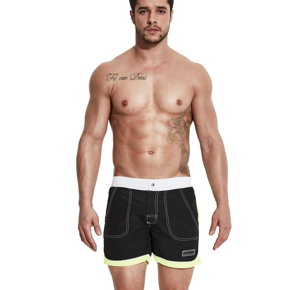 Мужские шорты для плавания GANYANR быстросохнущие шорты-бермуды серфинга пляжа |