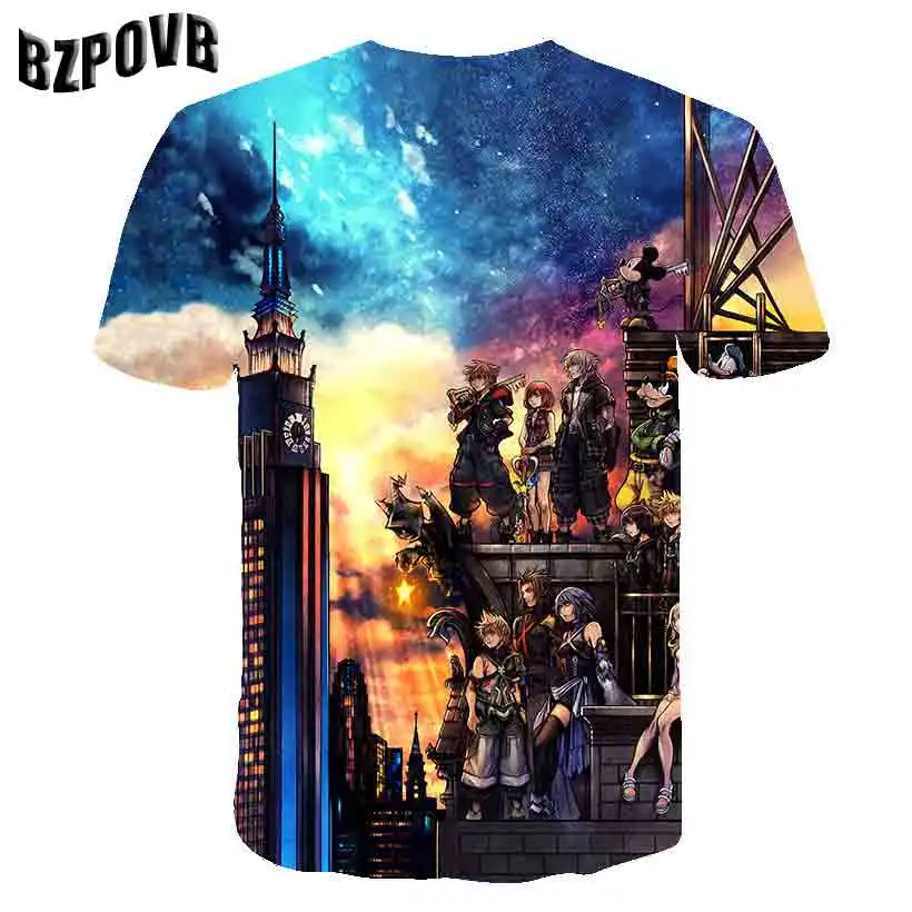 2019 The New t shirts Summer men 3D print Cartoon Lovely shirt fashion high brand Tshirt streetwear | Мужская одежда