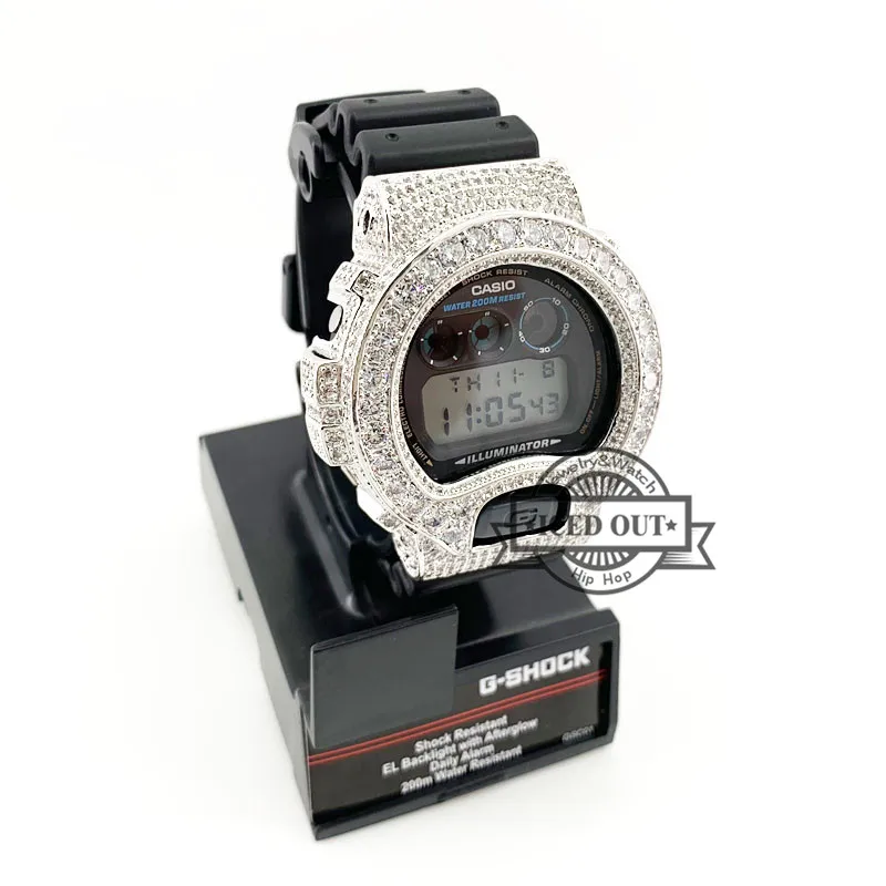 Микрозакрепка лабораторный бриллиантовый ремешок для часов G shock DW6900|Часы Чехлы| |