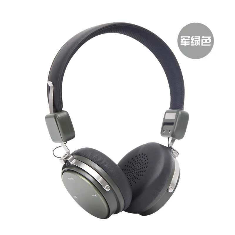 02 Kappice ML700 Bluetooth наушники беспроводные стерео наушники с микрофоном гарнитуры для телефона и ПК - Цвет: 02