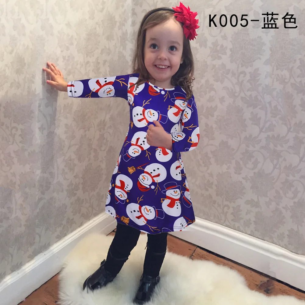 Детское платье с длинным рукавом цветочным принтом|costume costume|costume clothescostumes patterns |