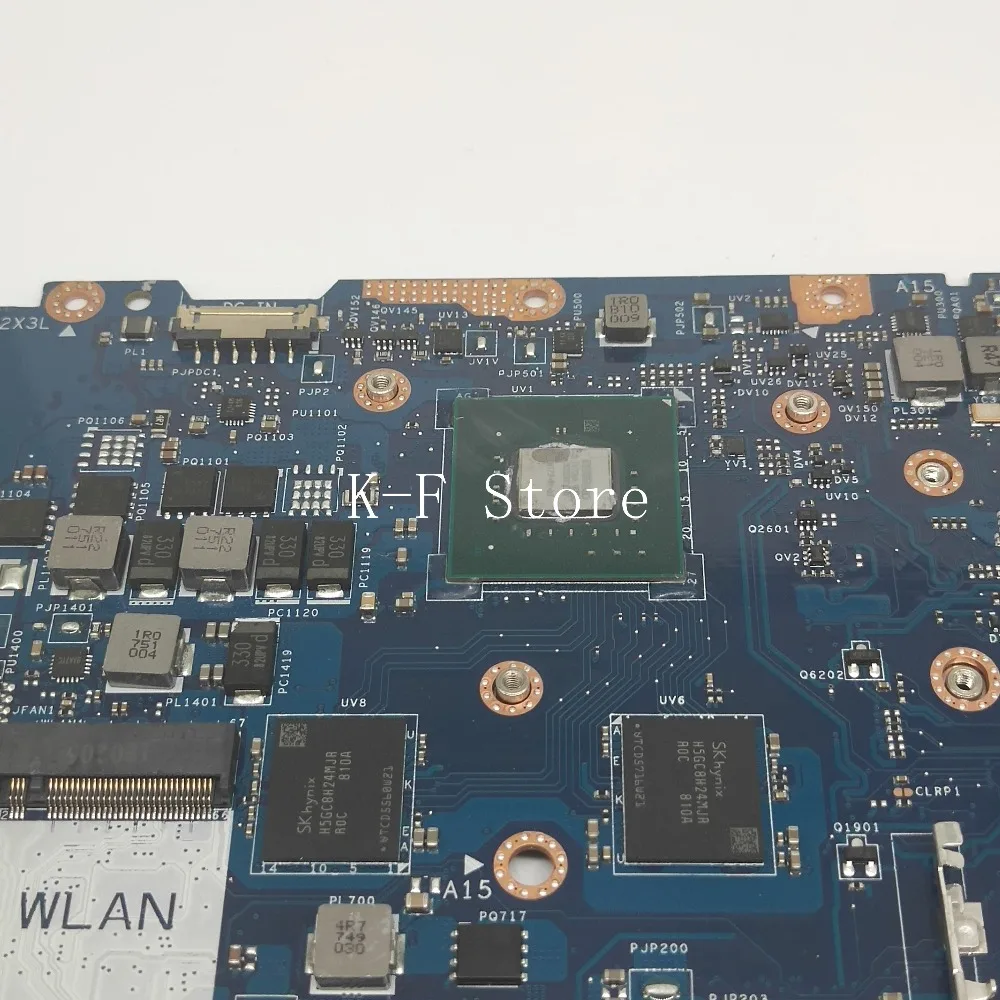 Kaifull для Dell 7472 7572 материнская плата ноутбука с i7 8550U CPU и MX150 GPU DDH40 LA F251P WV6GW 0WV6GW CN