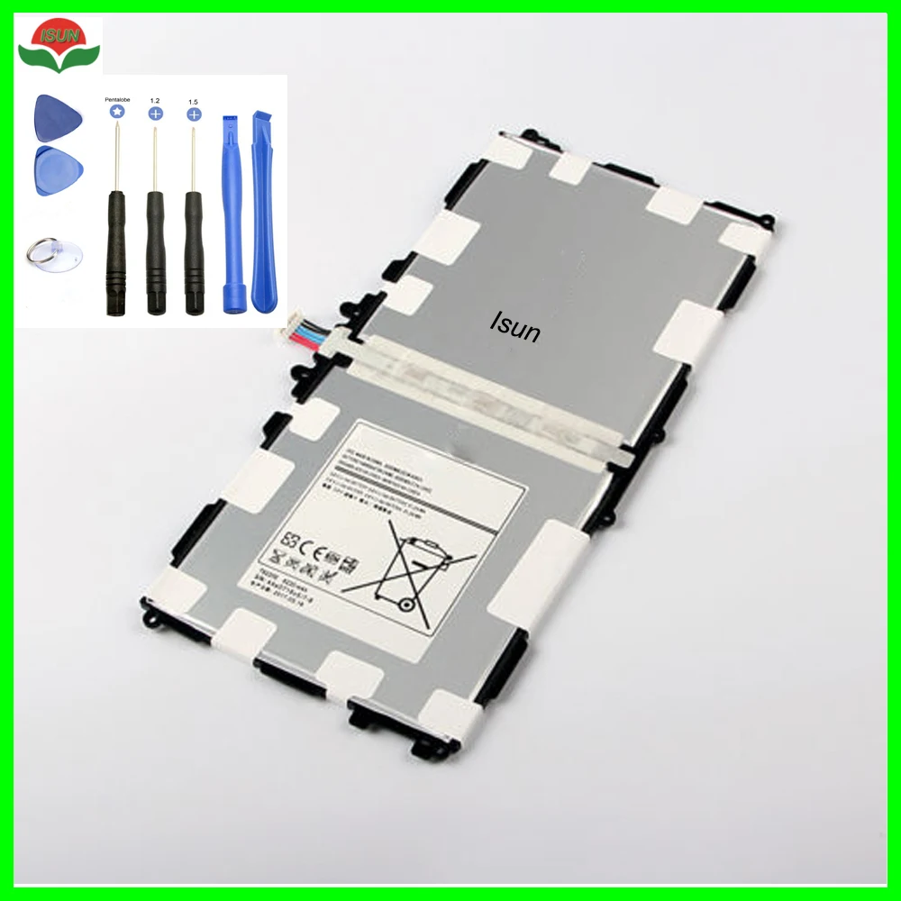 

Оригинальный SM-P905M P905M T9500E/U аккумулятор для Samsung Note Pro 12,2 P900 SM-P900 P901 9500mAh запасная батарея с инструментом