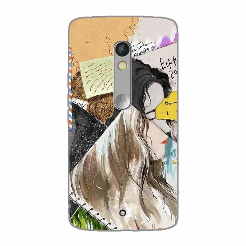 Модный Стильный чехол с рисунком для lenovo Motorola Moto X Play XPlay X3lux XT1561 XT1562 5,5 дюйма, мягкий силиконовый чехол из ТПУ - Цвет: Y056