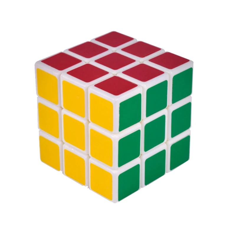 Красочный 3x3x3 трехслойный магический куб для начинающих обучающая головоломка