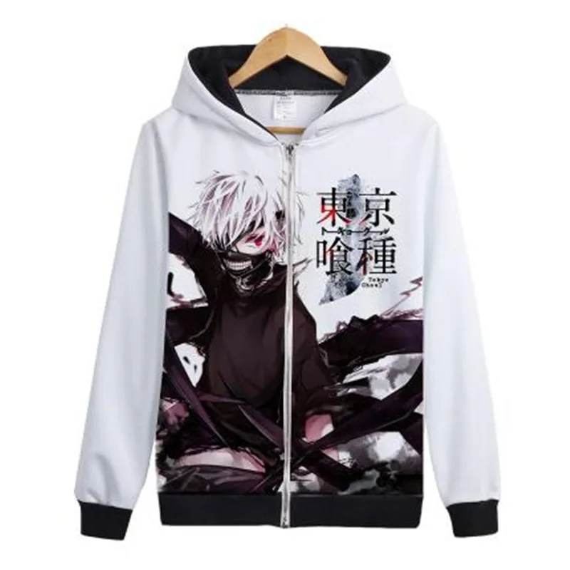 Спортивная толстовка мужская с японским аниме Токийский Гуль Кань Цзинь му