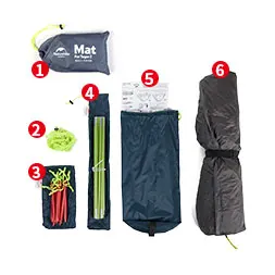 NatureHike NH17T180-J двойной слой 1-2 человек альпинизмом палатка 3 сезона для кемпинга пешего туризма треккинга путешествия с силиконовым покрытием