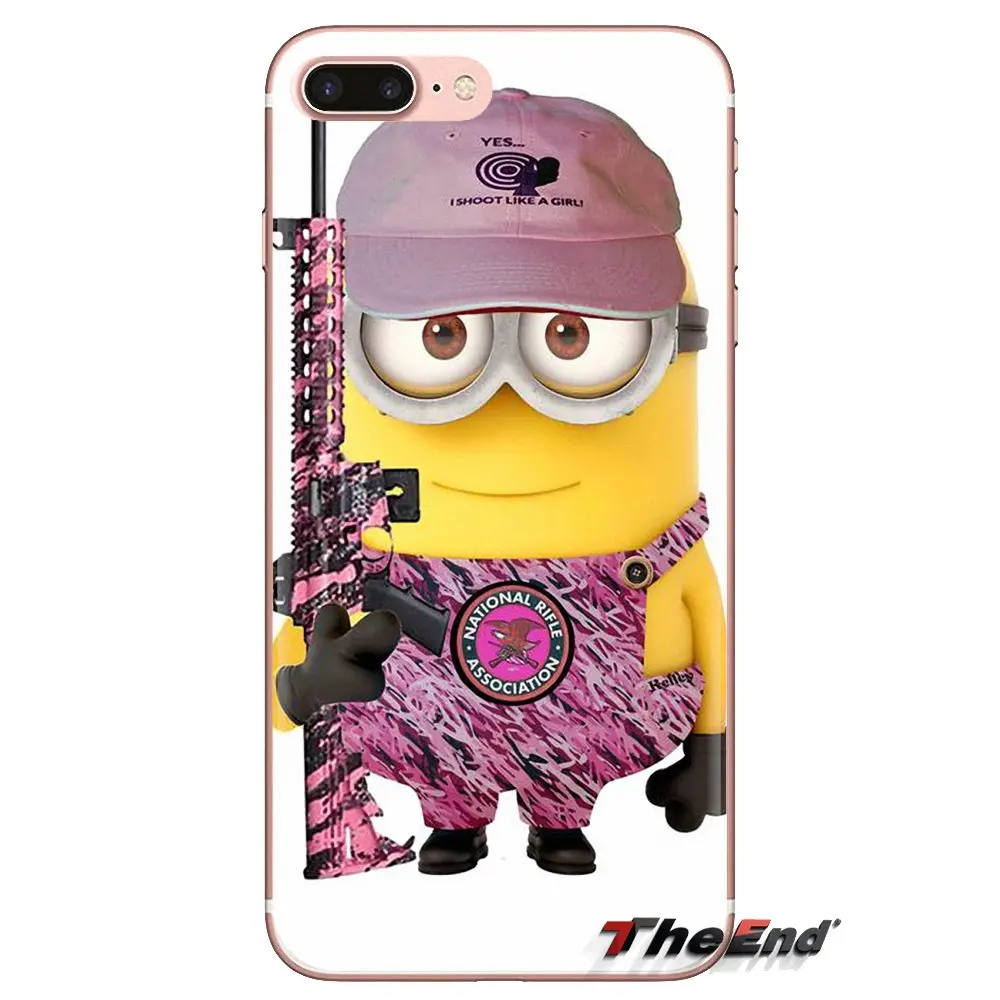 Despicable Me Gru Minions Army For LG G3 G4 Mini G5 G6 G7 Q6 Q7 Q8 Q9 V10 V20 V30 X Power 2 3 K10 K4 K8 2017 Silicone Phone Case |