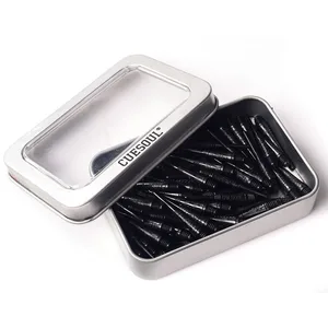 CUESOUL 100 шт.компл. 2BA Groove 33 мм черный нейлоновый мягкий наконечник Дротика точки для электронного Дротика s, бесплатная доставка