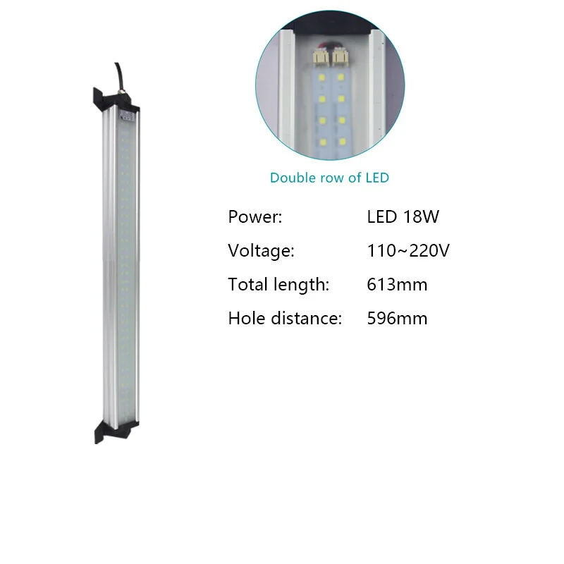 LED 18W 110-220V Industrial led light explosion proof lamp cnc machine lights 8W 10W 40W for garage warehouse workshop sewing machine lighting - Цвет: LED 18W 110-220V