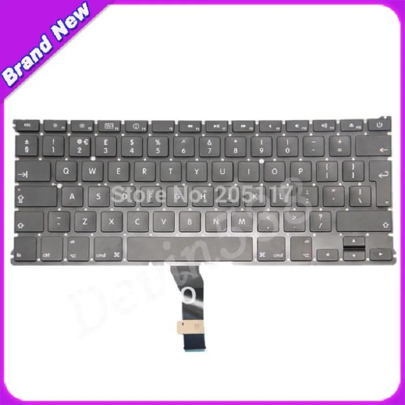 Фирменная Новинка клавиатура с британской раскладкой для Macbook Air 13 &quotA1369 2010 год
