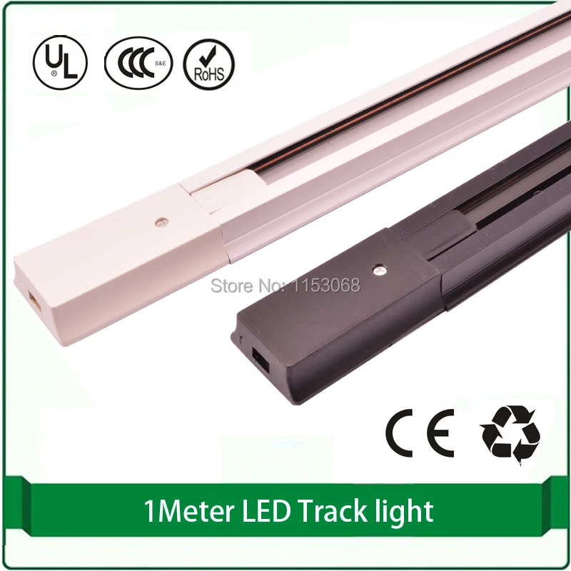 1 м следить led light rail направляющей для трека света Алюминий освещения