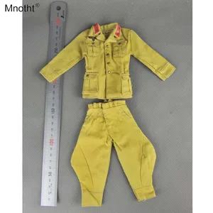Mnotht 16, североафриканские солдаты, офицеры, пальто + брюки, модель, Мужская Желтая форма, одежда, Игрушка Для 12-дюймового тела, экшн-фигурка