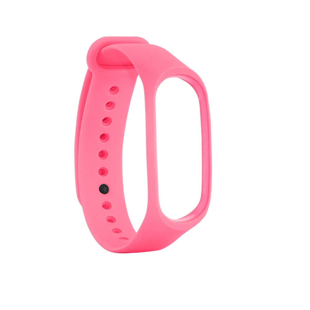Многоцветный силиконовый Mi Band 3/4 ремешок для Xiaomi 3 Xiaomi4 аксессуары браслетов