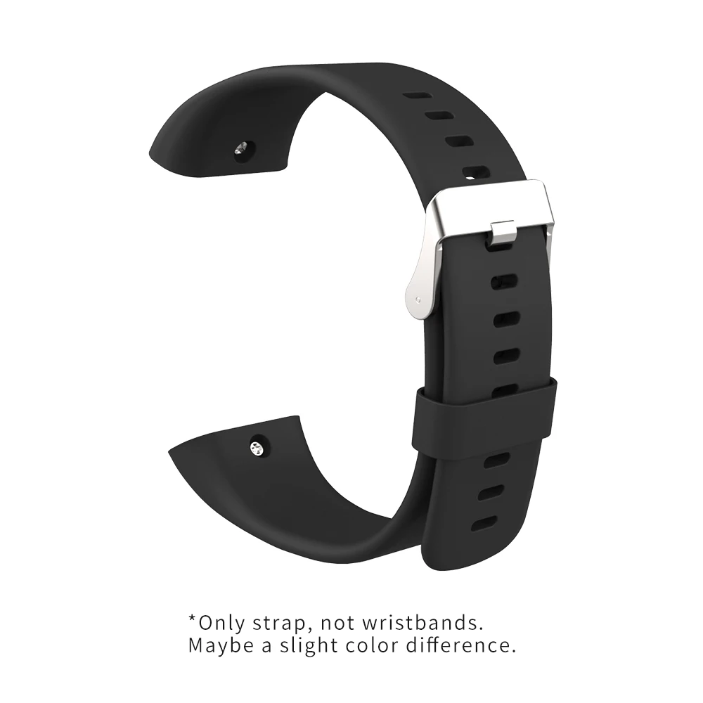 Black SIKAI силиконовый ремешок-петля для Amazfit Cor 2, ремешок на запястье, сменный Браслет Midong, ремешок для Xiaomi Huami Amazift A1712, браслет - Цвет: Black