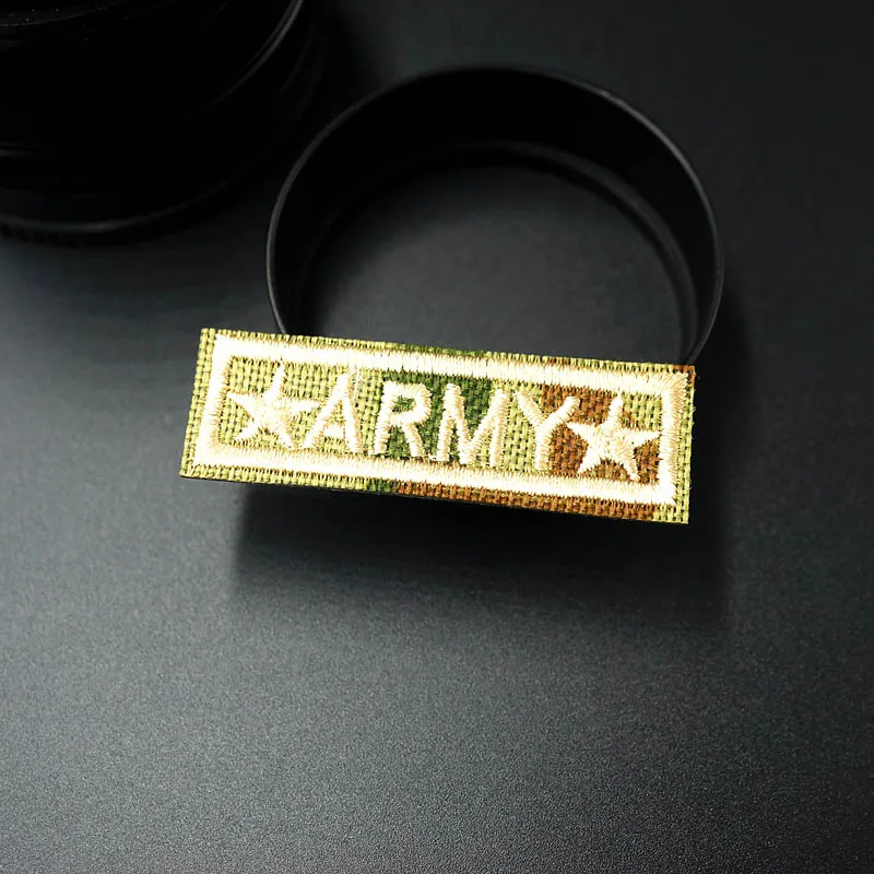 8 шт./лот воздушно-капельные значки армии США LHK вышивка аппликация Глажка одежды