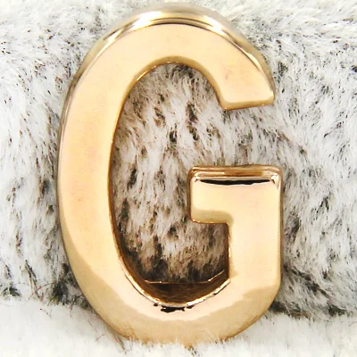 Letter G YUKAM ключи ползунки золотой алфавит A-Z скользящие шармы в виде букв хранитель для кожаной сетки Хранитель браслеты DIY аксессуары для изготовления ювелирных изделий - Окраска металла: Letter G