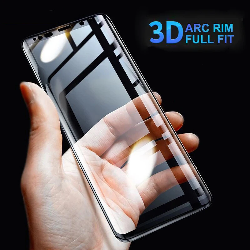 Tempered Glass for Samsung Galaxy S9 Plus Screen Protector on the 3D Note 8 Protective S8 S7 Edge | Мобильные телефоны и