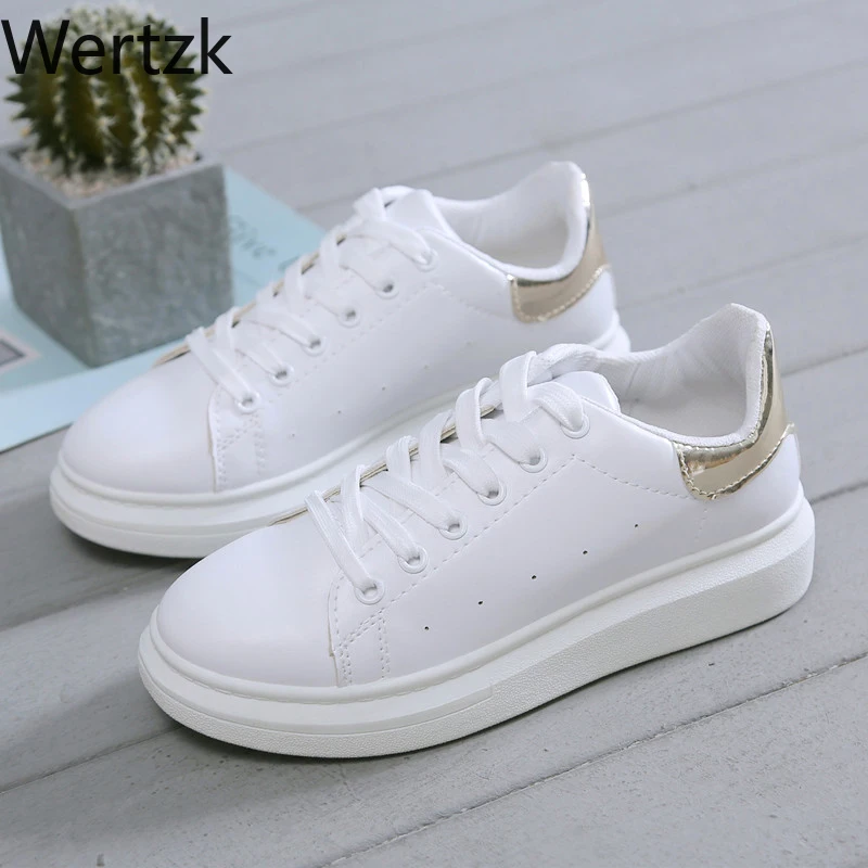 Женские кроссовки на танкетке повседневные дизайнерские дышащие шнуровке для