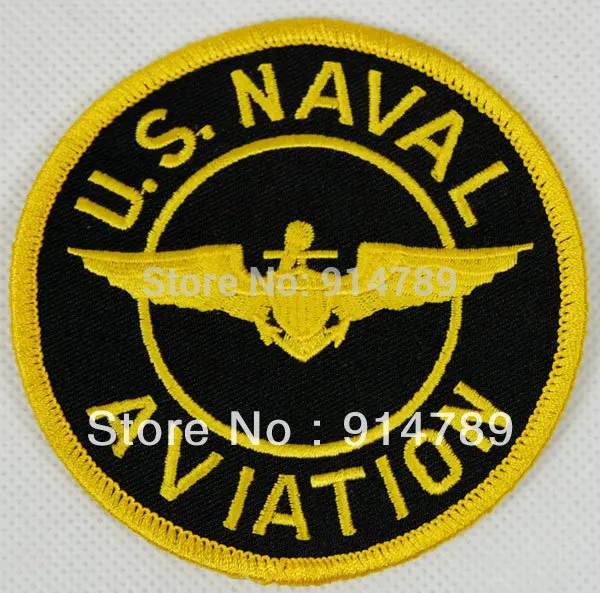Патч военно морской авиации США с вышивкой 32263|patch clothes|military flashmilitary school |