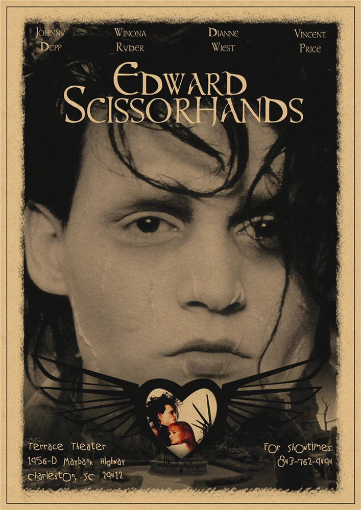 

Настенная наклейка "Эдвард Руки-Ножницы"