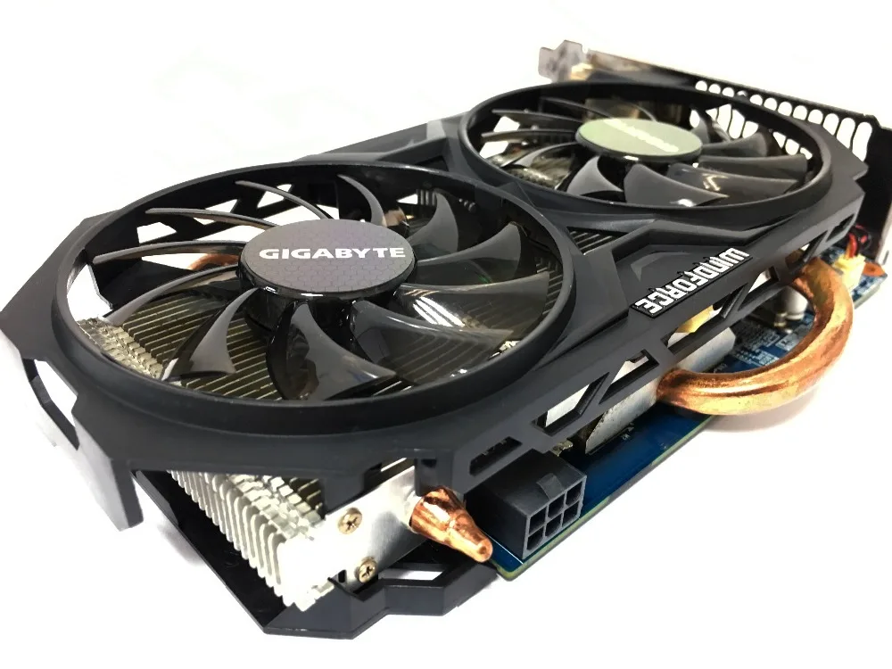 Видеокарты Gigabyte GTX750TI GTX 750TI 2GB D5 DDR5 128 Bit для настольных ПК, компьютерные видеокарты