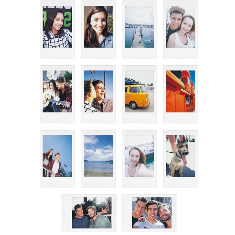 50 листов белая пленка Fujifilm Instax Mini 8 + Бесплатный подарок один альбом и 2 ручки для