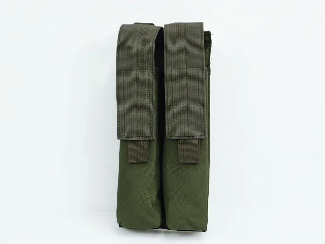 Тактический 600D Molle двойной военный P90 чехол для журнала мультикам черный ACU DE Woodland