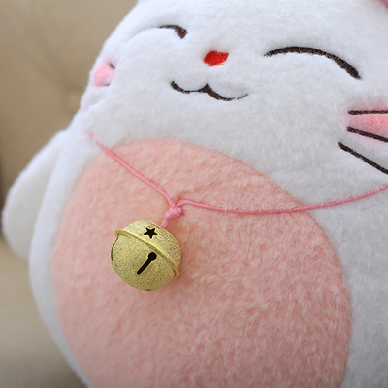 Nooer Lucky игрушечная кошка Kawaii кошка плюшевая игрушка с бамбуковым древесным углем сумка Манеки Неко игрушка подарок на день рождения для детей