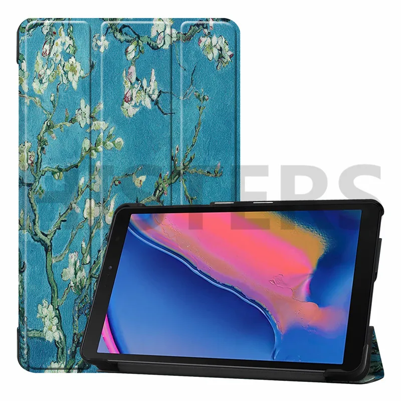 3-в сложенном виде чехол для samsung Galaxy Tab A8 с Стилус S-Pen 8," Магнитная Крышка для samsung SM-P200 SM-P205 SM-T290 SM-T295 Fundas