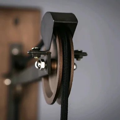 Деревенский винтажный настенный светильник с веревкой персонализированные