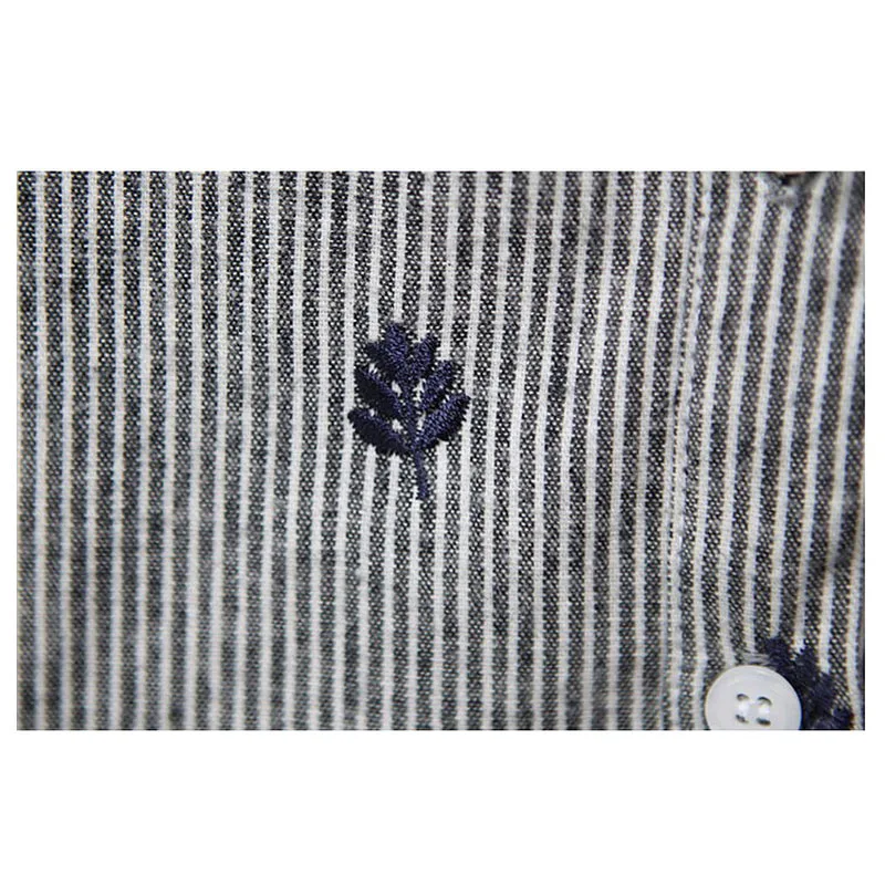 Женская блузка с длинным рукавом и вышивкой в полоску|long sleeve women shirt|blouse longembroidery