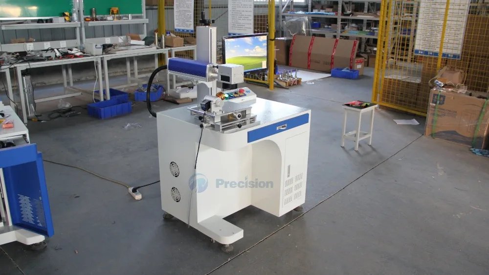 Working Area 110*110mm 50w Power Fiber Laser Marking Machine JPF-50W | Wood Router