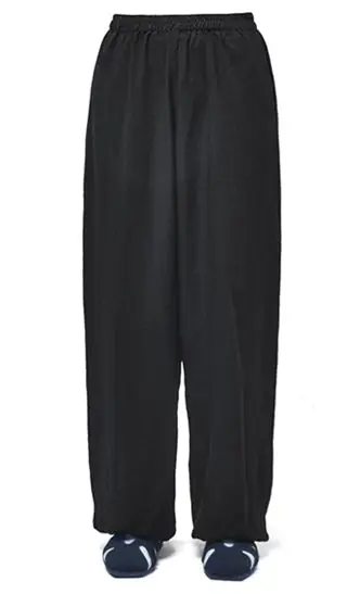 Брюки для занятий боевыми искусствами унисекс льняные шаровары wudang tai chi