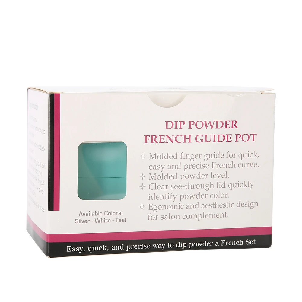 Women Girl Sexy Fashion Nail Dipping Powder Nail Dip Container Smile Line Nails Dipping Powder Tray Manicure Mold Nail Art Tool