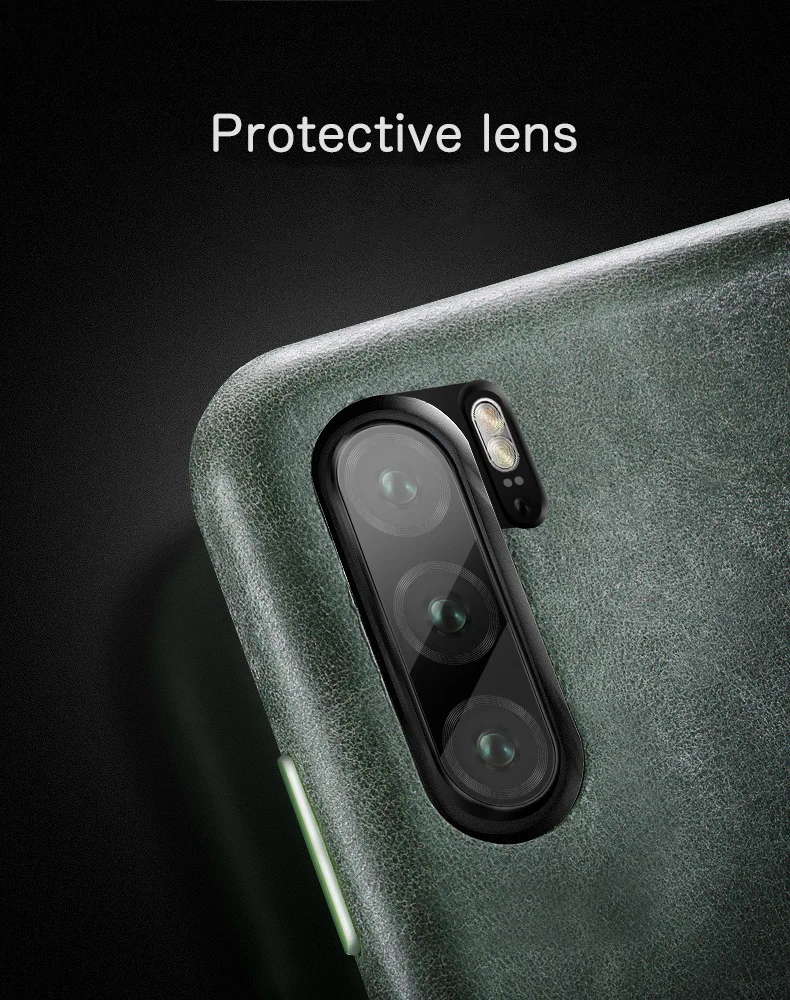 Первый слой воловьей кожи чехол для телефона huawei P30 PRO P30 чехол матовый Ретро Натуральная кожа