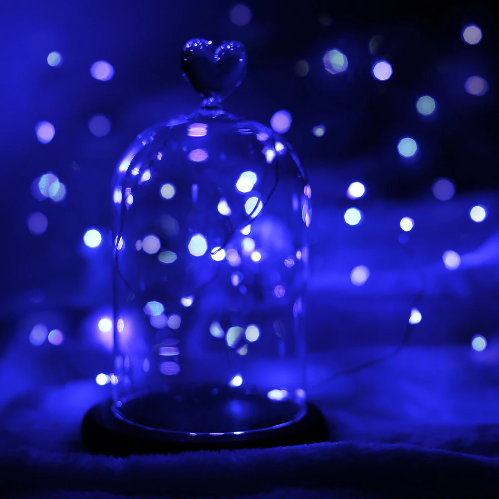 Magicnight 10 футов 30 синих мини микро светодиодных звездных огней погружные сказочные