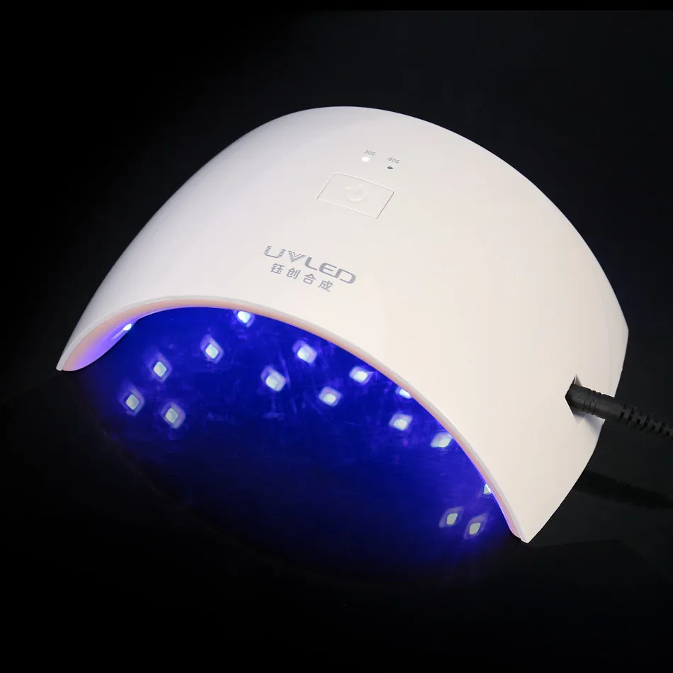 Сушилка для ногтей SUN9c Plus 36 Вт УФ светодиодная гелевая лампа с кнопкой управления