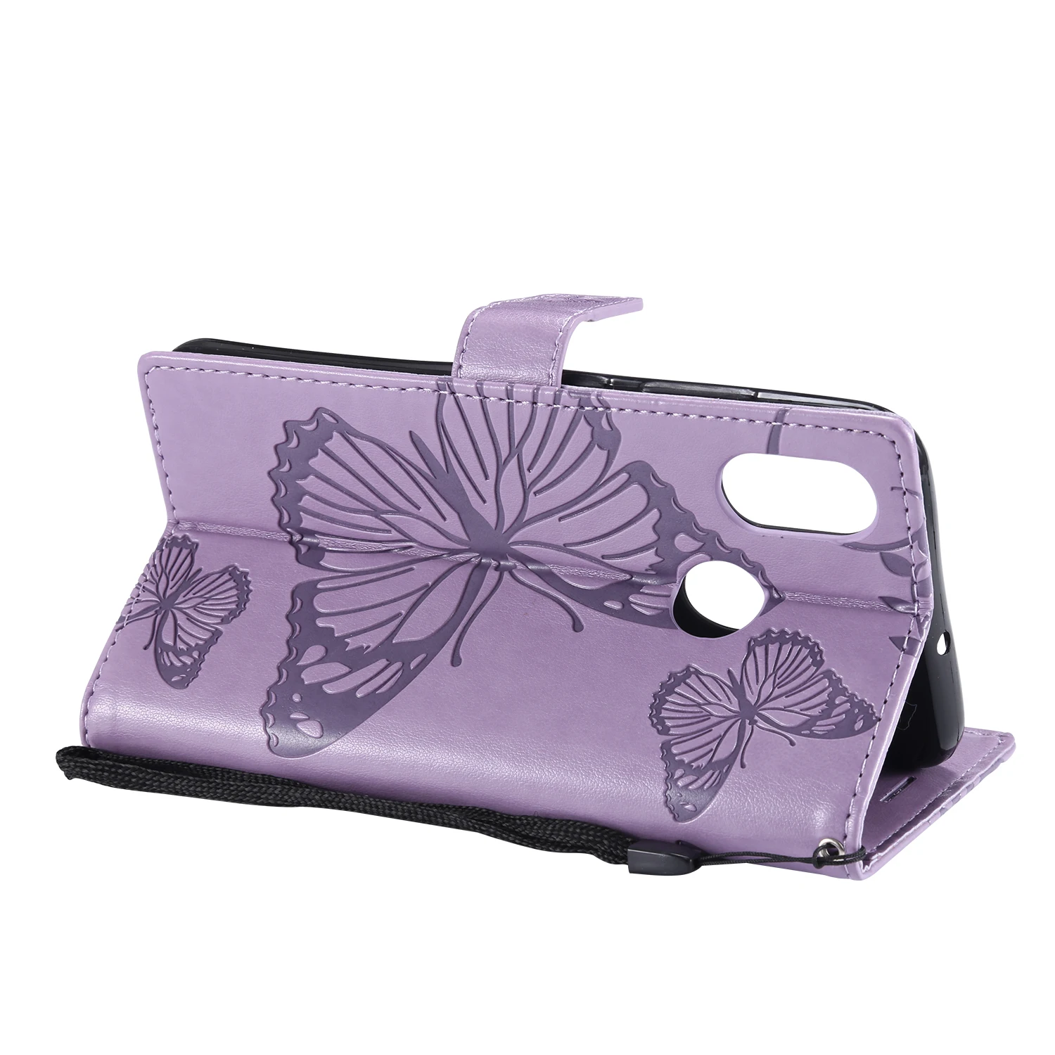 Butterfly For xiaomi Redmi S2 Y2 6A 6 note pro case Book Style Wallet Flip Leather silicone back capa cover fundas phone bag | Мобильные