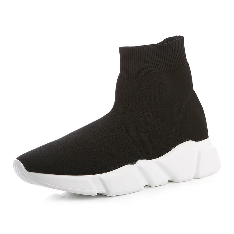 Суперзвезды Обувь с высоким берцем на каждый день Женские туфли ботинки танкетке