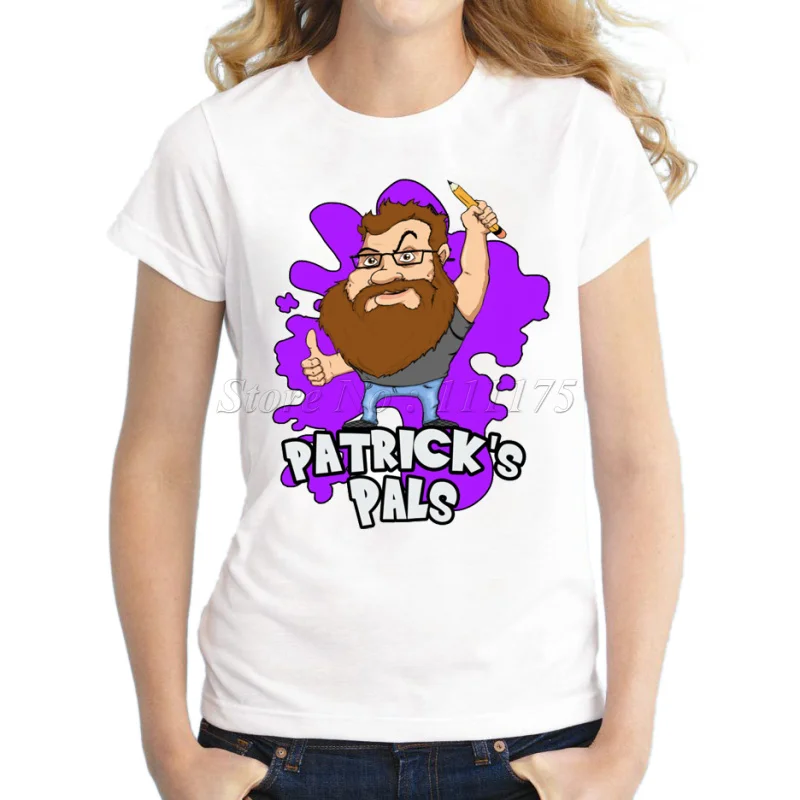 2019 г. женская дизайнерская футболка с персонажами из мультфильма Патрик Новые