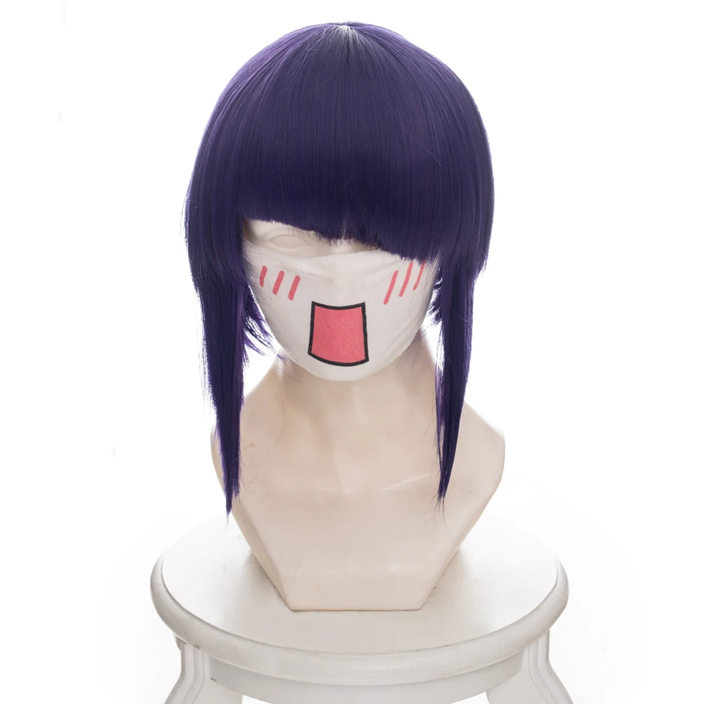 My Hero Academia киока Дзиро парик для косплея Умару дома костюм играть фиолетовый