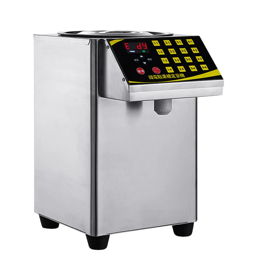 XEOLEO 16 Grid Quantitative machine Automatic Fructose Dispenser Micro computer Fructose machine Stainless steel Syrup dispenser