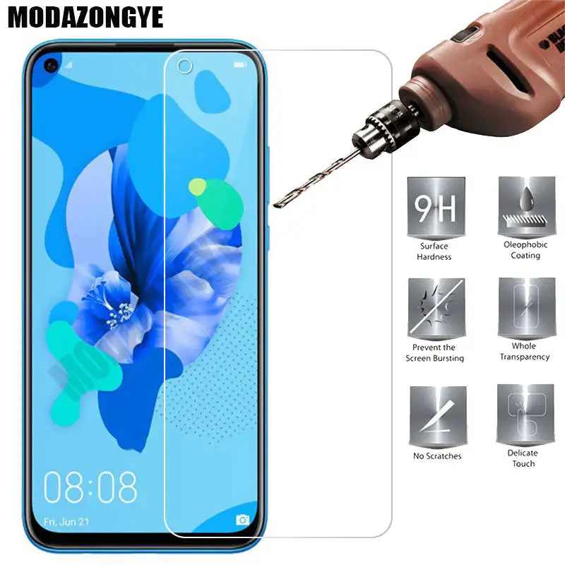 2 шт. Защитная пленка для экрана Huawei P20 Lite 2019 закаленное стекло P20lite стеклянная 2.5D
