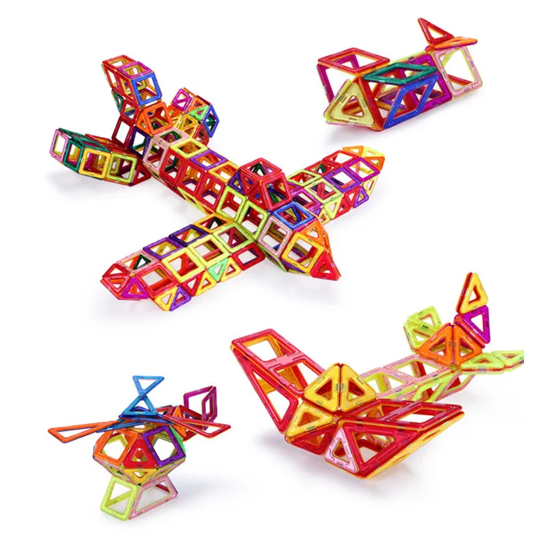 82 шт. Magformers 3D Diy магнитные строительные блоки подобранные игрушки Магнитные