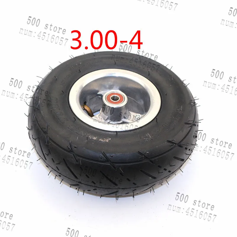 Хорошее качество колеса 3 00 4 10 дюймовая шина и внутренняя трубка + ступица обода