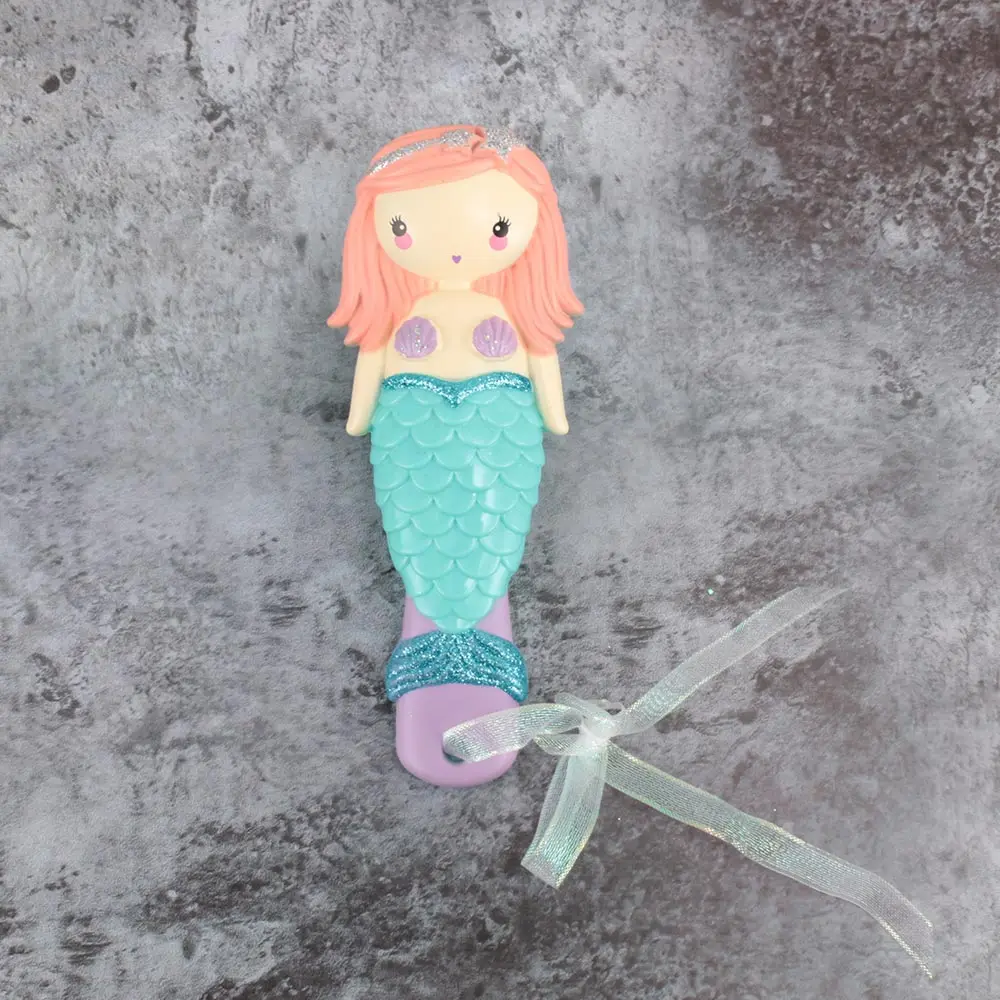 Модная детская Расческа с мультипликационным рисунком 3D щетки для волос