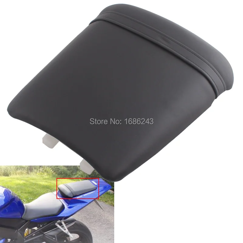 Cojín de asiento trasero para motocicleta, accesorios de color negro 2002-2003 para Yamaha YZF R1 2002 2003