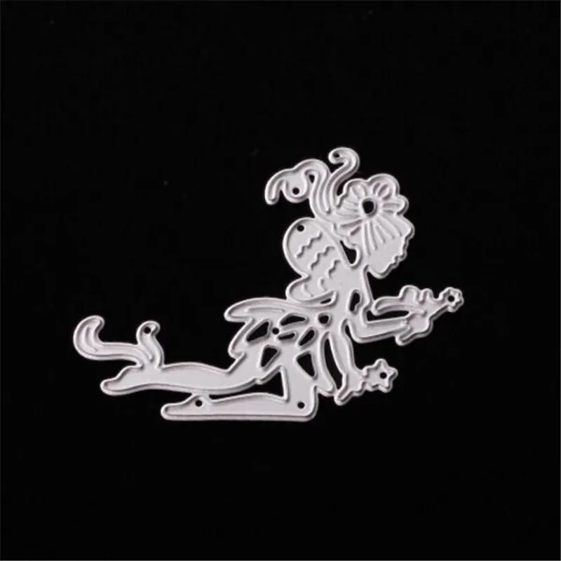 1 шт. новые металлические режущие штампы цветок фея крапбук Бумага Ремесло альбом